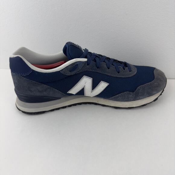 New Balance 515 suede Retro blue running and training shoes - Picture 5 of 8